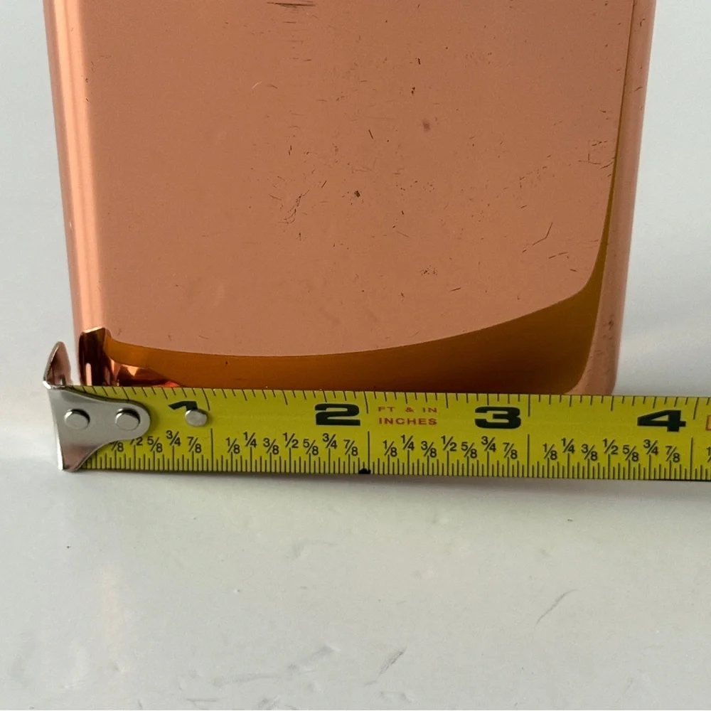 Rose Gold Hip Flask for Alcohol Liquor Bottle